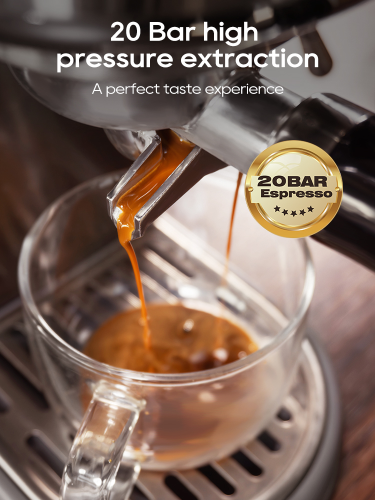 HiBREW 20Bar 半自動エスプレッソコーヒーマシン温 - Breville Espresso Bes870 のレビューと価格