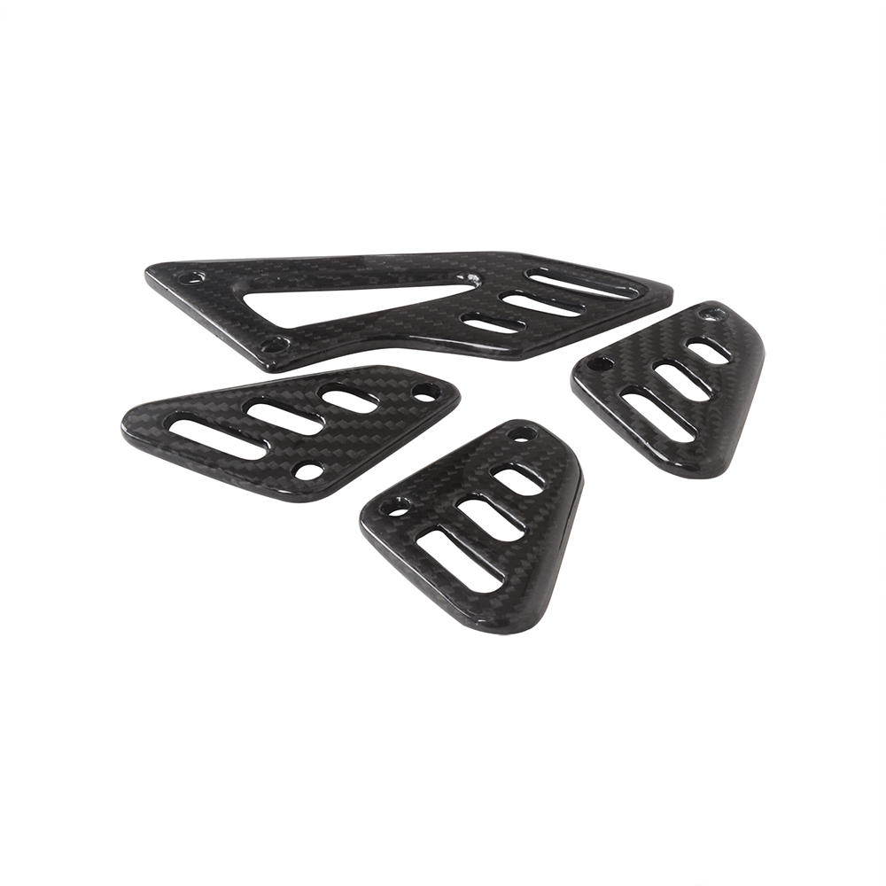カーボンファイバーヒールモーターサイクルプレート,ヒール保護 - Crepe Pan Carbon のレビューと価格